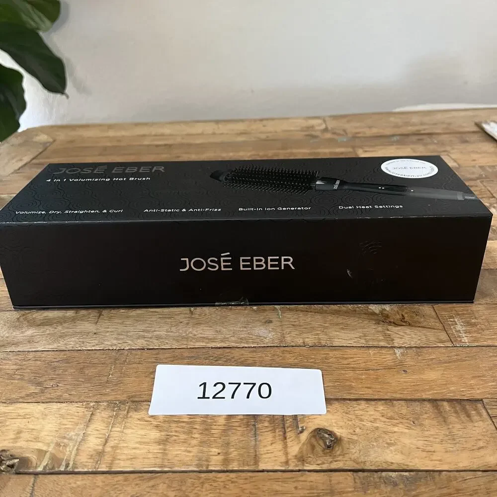 Jose Eber 4 in 1 Volumizing Hot Brush And Digital Straightening Brush